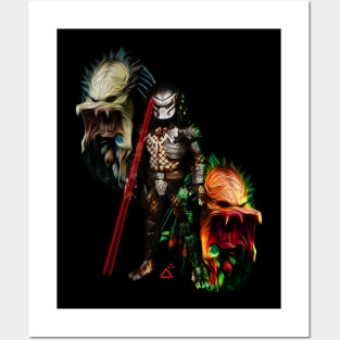 PREDATOR JUNGLE HUNTER Posters and Art